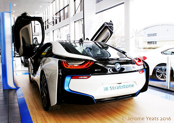 BMW i8 rear and doors