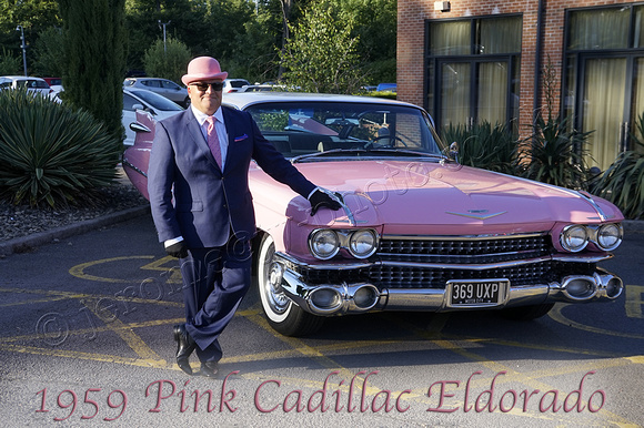 Pink Cadillac Eldorado 1959