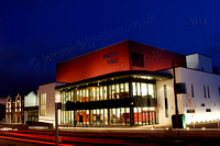 The Baths Hall Scunthorpe at Night