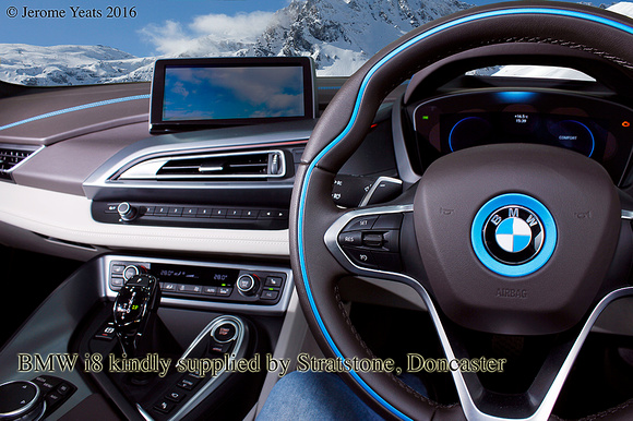 BMW i8 cockpit