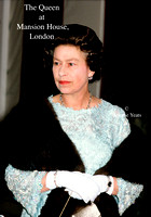 The late Queen at a Mansion House Dinner