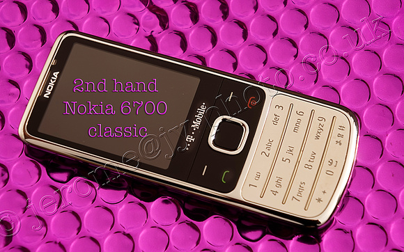 Nokia 6700 classic phone chrome